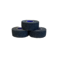 25mm Hand Tearable Stretch Tape - Black (Box of 48)