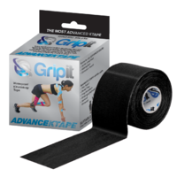 Gripit Advance KTape - Black 5cm