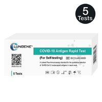 Clungene Covid-19 Rapid Antigen Self Test Nasal Swab 5 Pack - Ctn of 1200