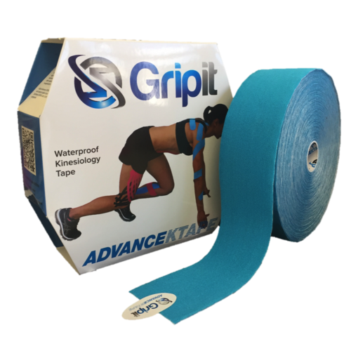 Gripit Advance Waterproof KTape - Blue 31.5m Roll