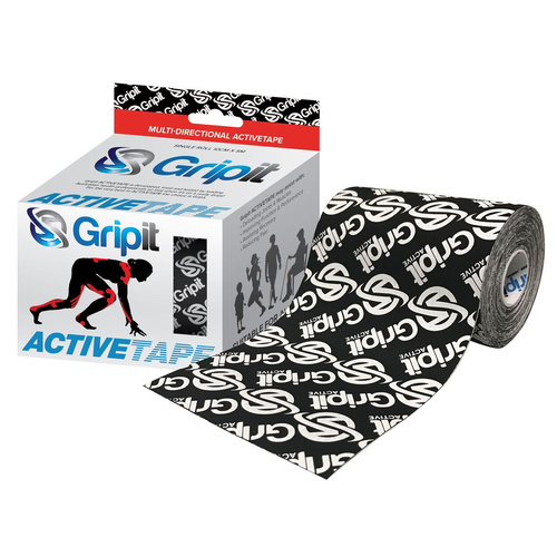 Strapit Active KTape - Black 10cm