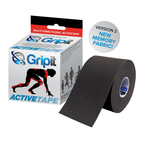 Gripit Active Tape V2 - 5cm Black