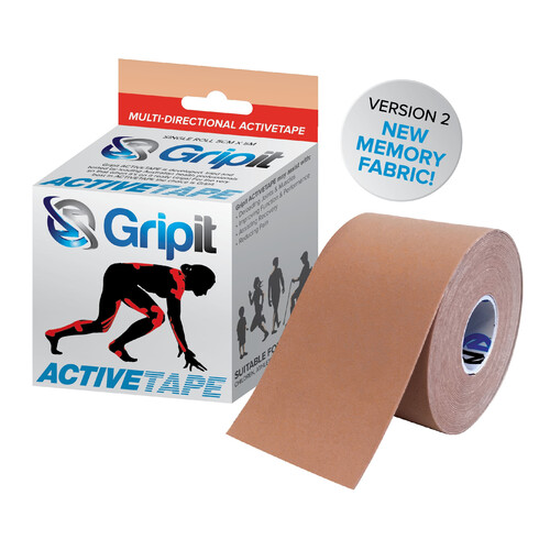 Gripit Active Tape V2 - Tan 7.5cm